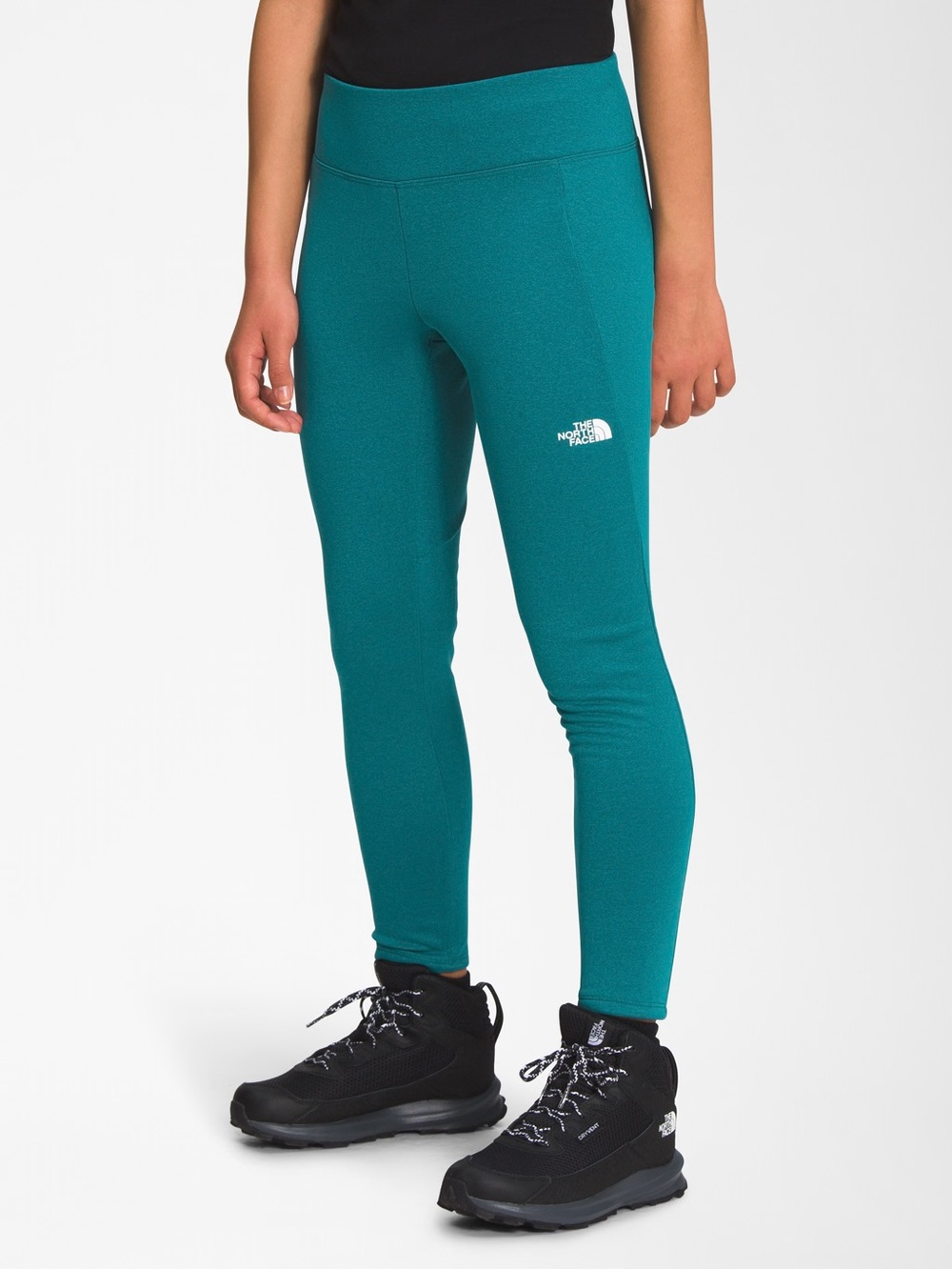 The North Face Harbor Blue Girls' Active Leggings L(12)